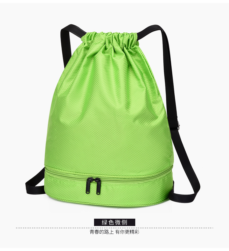 Wet-Dry Gym Drawstring Backpack YT-01054 - view 3