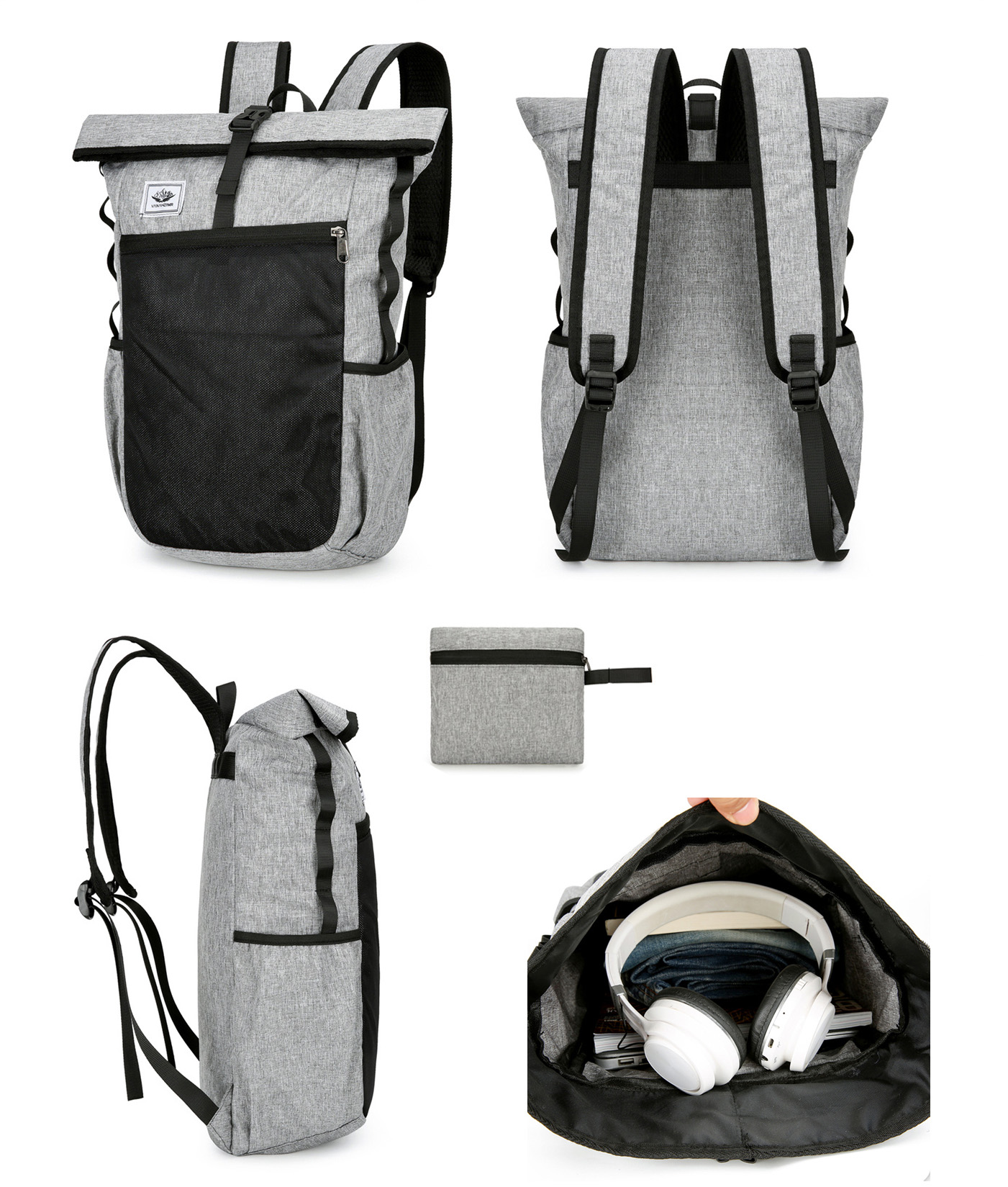 Foldable Custom Backpack YT-01060 - view 6