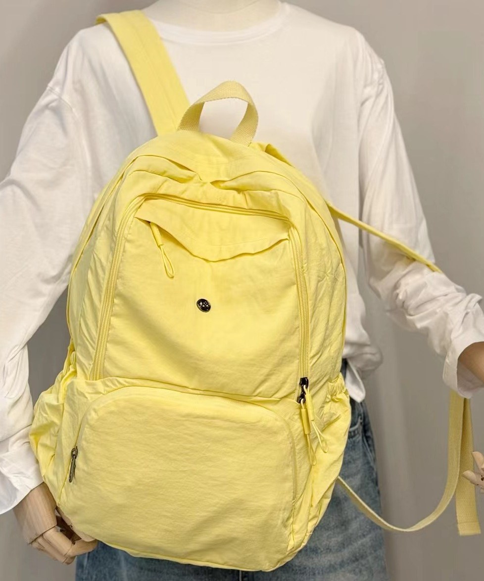 Crinkle Nylon Campus Backpack YT-01066 - view 4