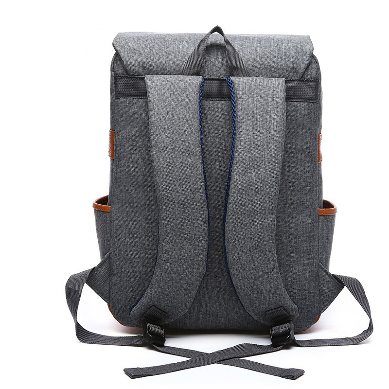 Vintage Buckle USB Backpack YT-02006 - view 5