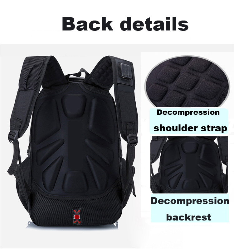 USB Outdoor Commuter Backpack YT-02124 - view 6