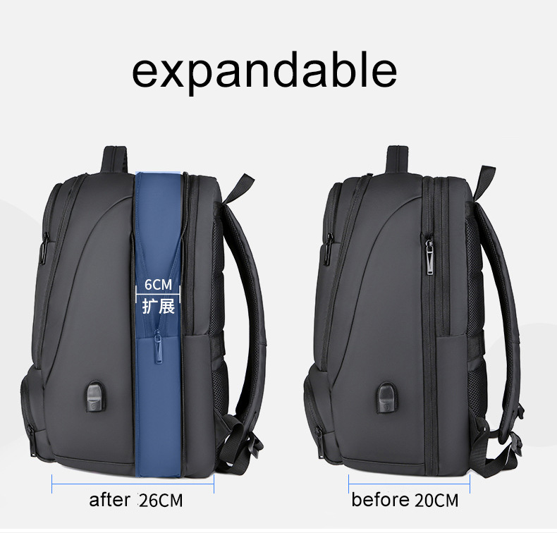 Expandable TPU Laptop Backpack YT-02148 - view 2
