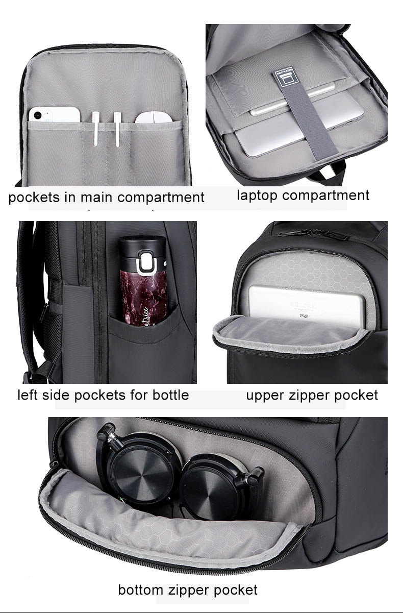 Expandable TPU Laptop Backpack YT-02148 - view 6