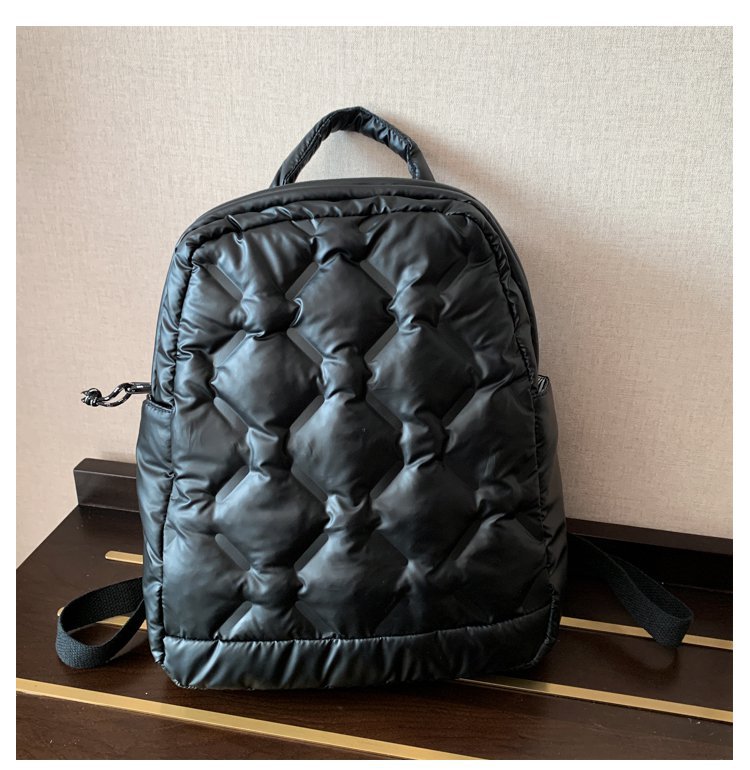 Glossy Puffer Fashion Backpack YT-02153 - view 3