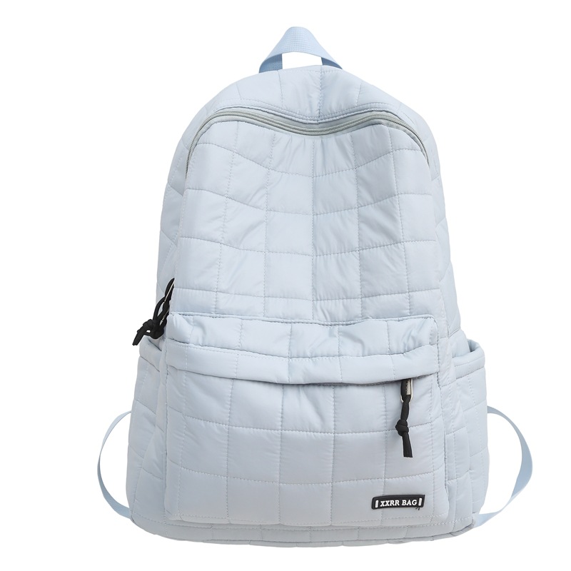 Quilted Grid Campus Backpack YT-02154 - view 3