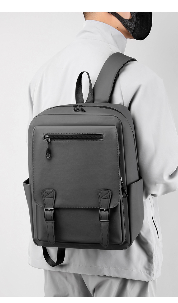 Buckle Commuter Laptop Backpack YT-02158 - view 6