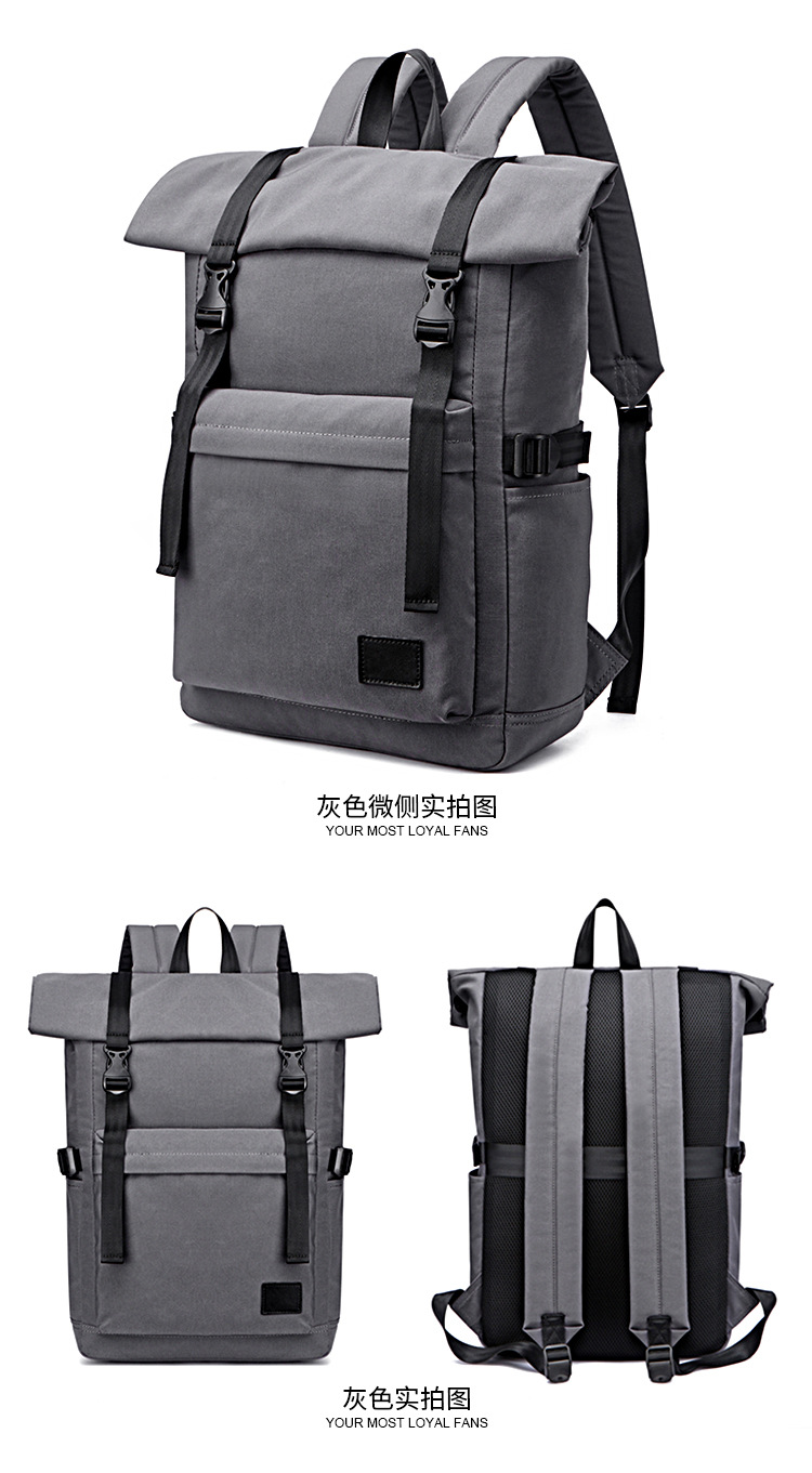 Roll-Top Backpack YT-02167 - view 3