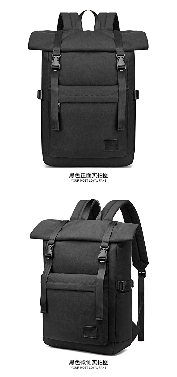 Roll-Top Backpack YT-02167 - view 5
