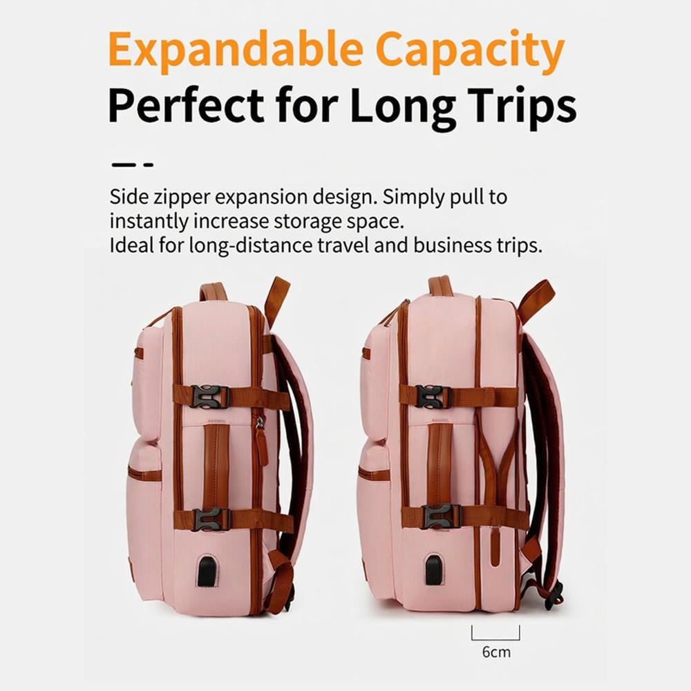 Expandable Carry-On Travel Backpack YT-02182 - view 2