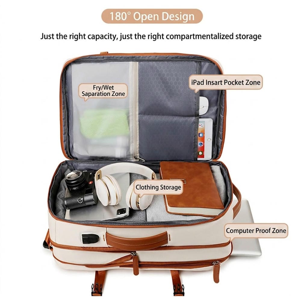 Expandable Carry-On Travel Backpack YT-02184 - view 4