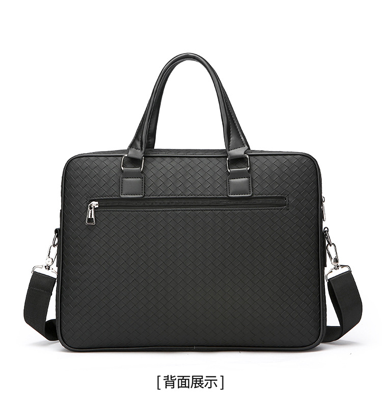 Woven-Texture Briefcase YT-03071 - view 2