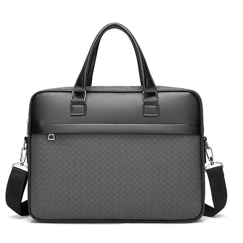 Woven-Texture Briefcase YT-03071 - view 4