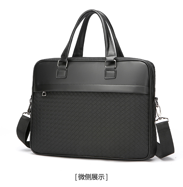 Woven-Texture Briefcase YT-03071 - view 5