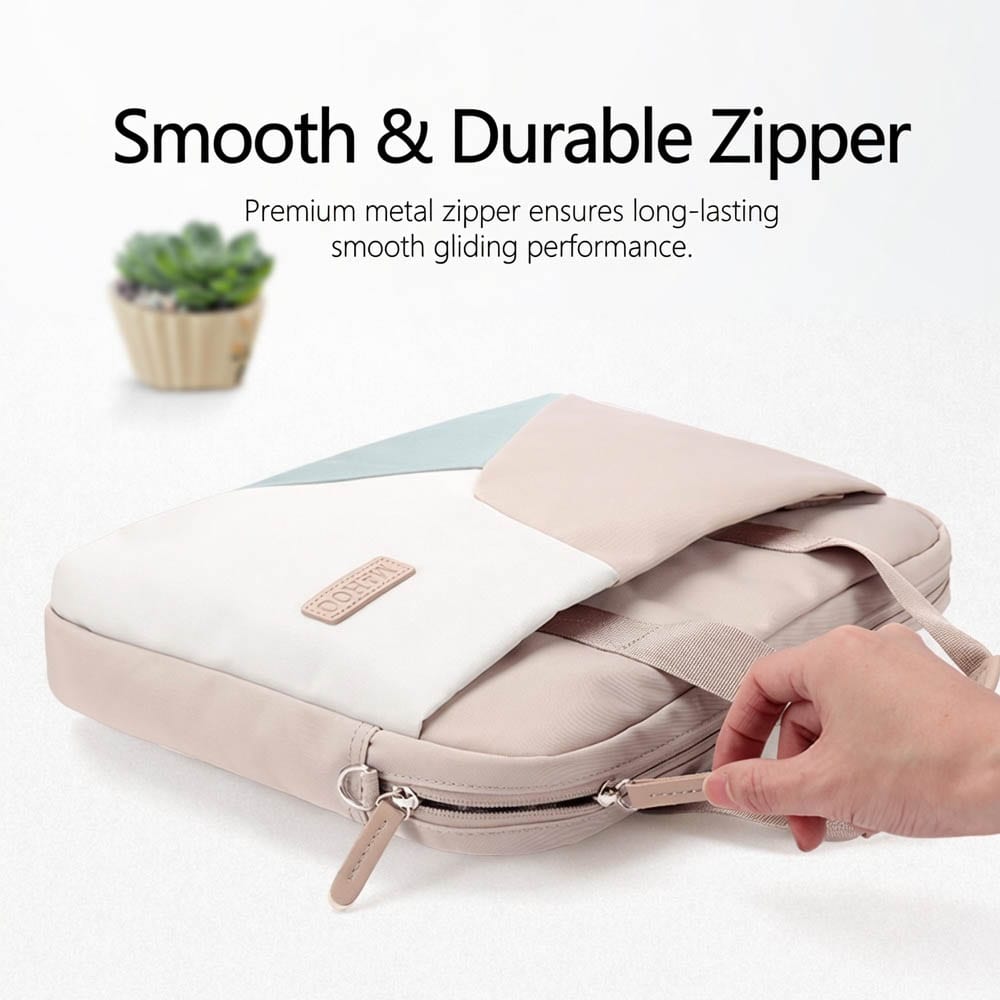 Nylon Twill Colorblock Laptop Bag YT-03072 - view 4