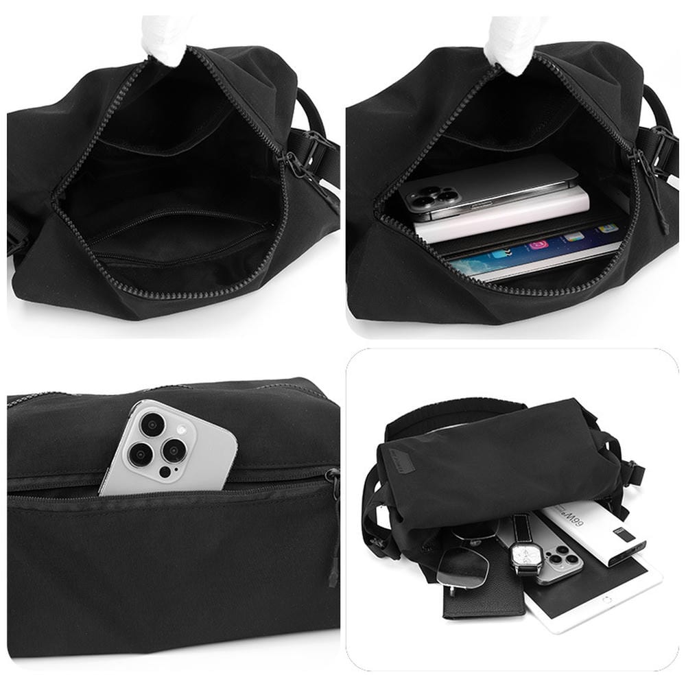 Nylon Taslan Shoulder Bag YT-07514 - view 3