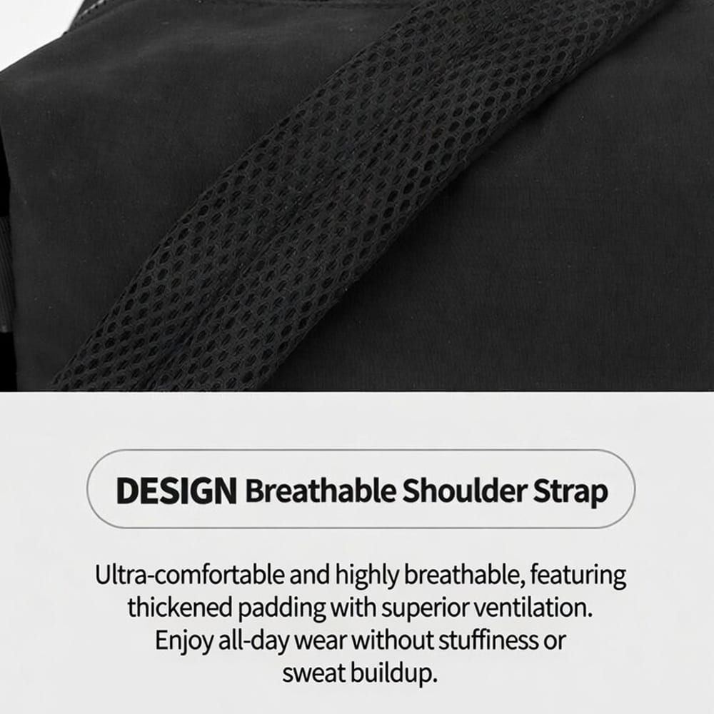 Nylon Taslan Shoulder Bag YT-07514 - view 4