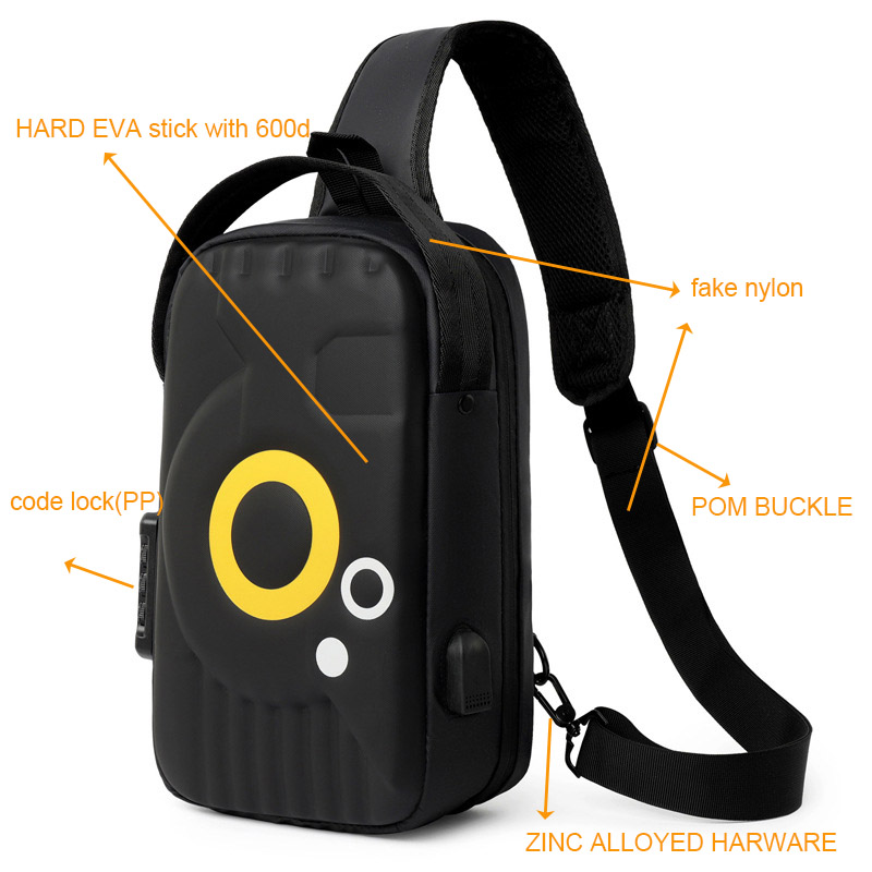 Anti-Theft Code Lock Chest Sling YT-08135 - view 3