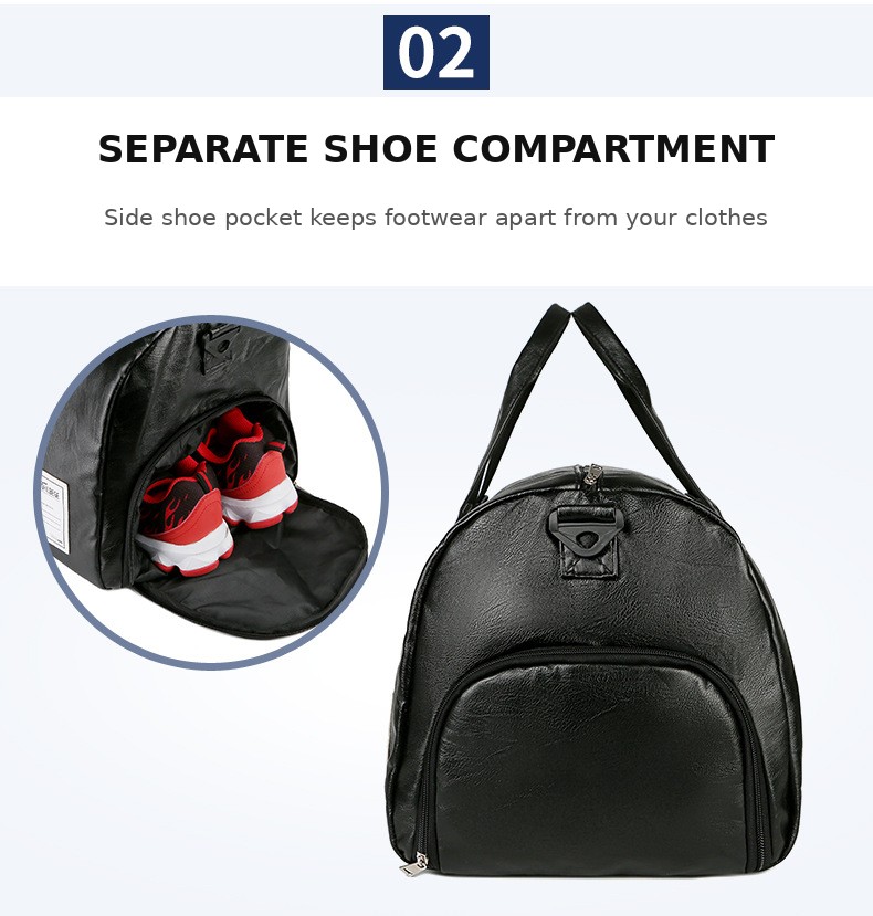 PU Leather Travel Duffle YT-10036 - view 5