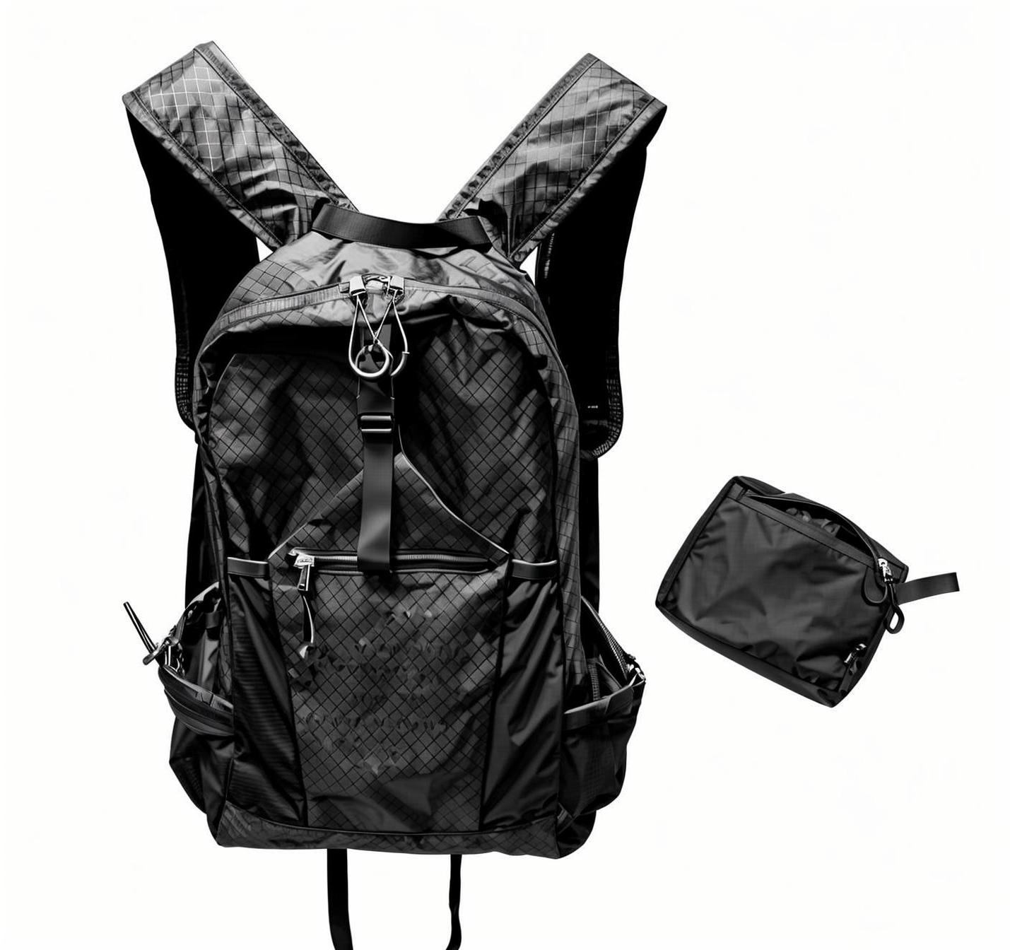 Packable Ripstop Backpack Set - custom OEM YT-01048