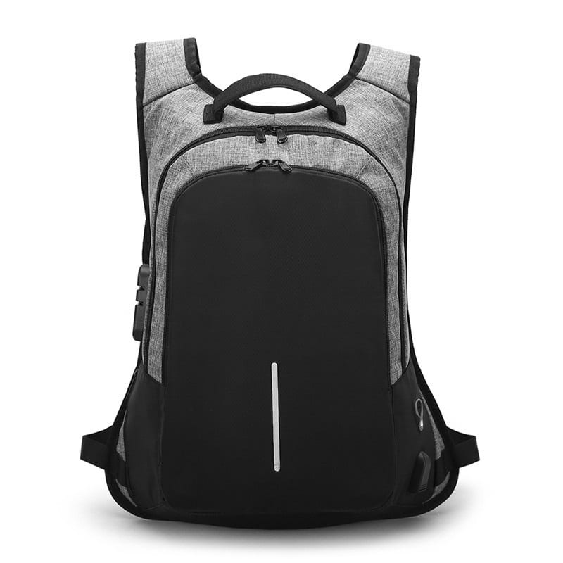 Hidden-Zipper Anti-Theft Backpack - custom OEM YT-02066