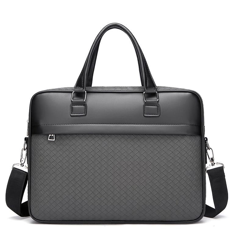 Woven-Texture Briefcase - custom OEM YT-03071
