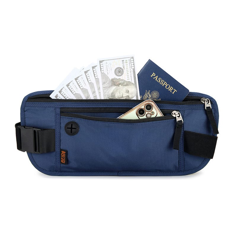 RFID Anti-Theft Waist Bag - custom OEM YT-08036