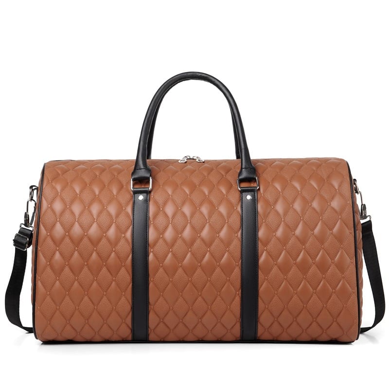 Diamond PU Leather Duffle - custom OEM YT-10058