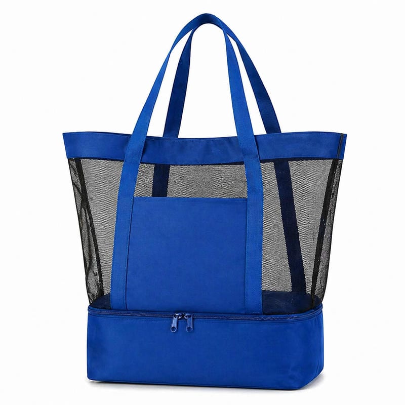 Mesh-Top Insulated Cooler Tote - custom OEM YT-11002