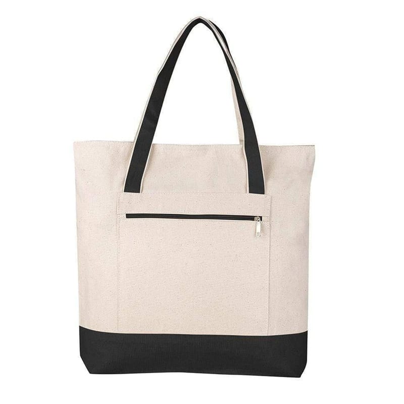 Canvas Zip Tote - custom OEM YT-11010